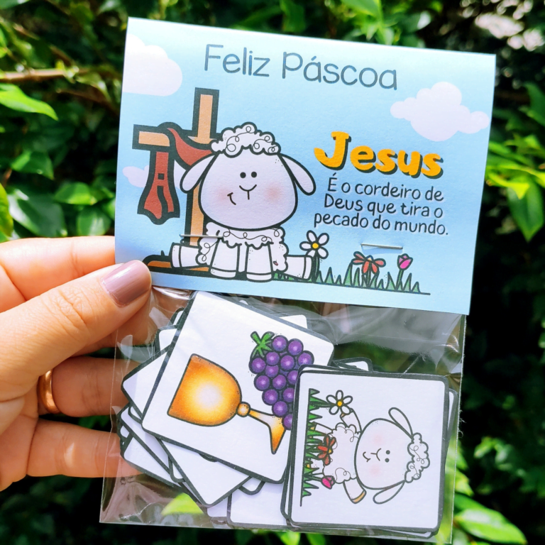 Jogo da memória – PÁSCOA – Evangelizando uma Criança