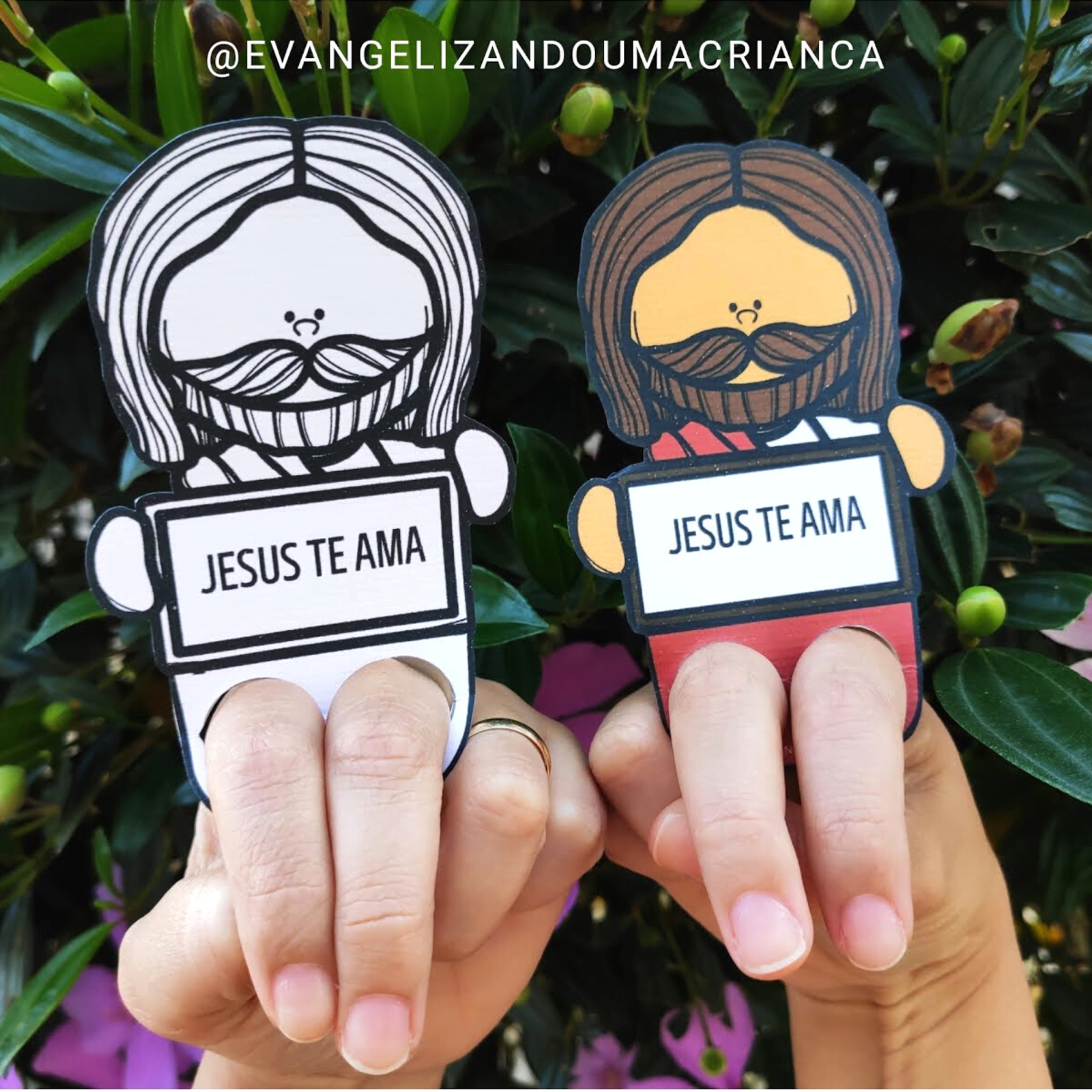 Dedoche – Jesus te ama – Evangelizando uma Criança