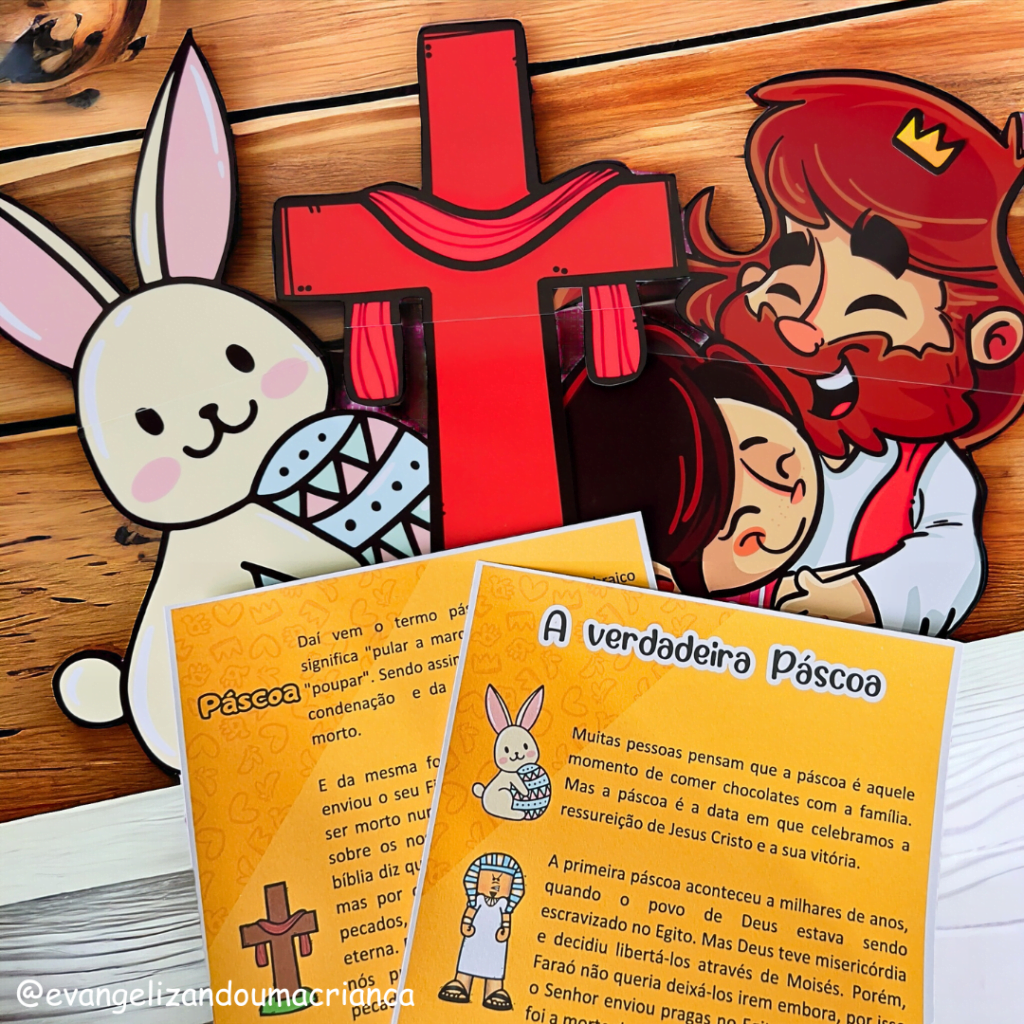 Jesus, a verdadeira Páscoa – Plano de aula – Evangelizando uma Criança