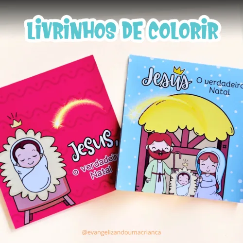 Livrinho de colorir- Natal 2025