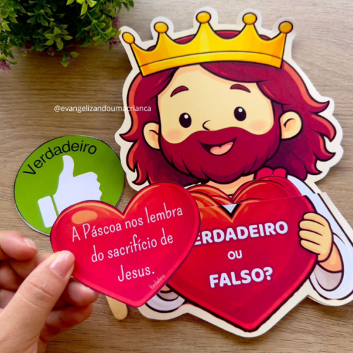 Verdadeiro ou falso - Páscoa