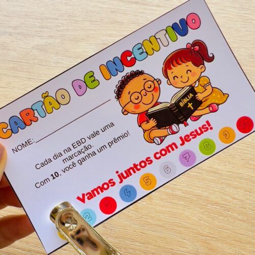 Cartão de Incentivo EBD